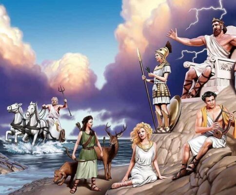 Античные мифы Эллады и "мифические" достопримечательности Греции