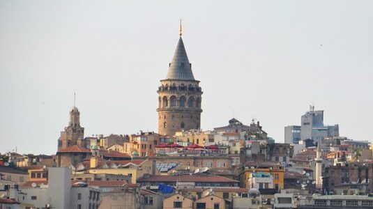 Галатская Башня Турция достопримечательности