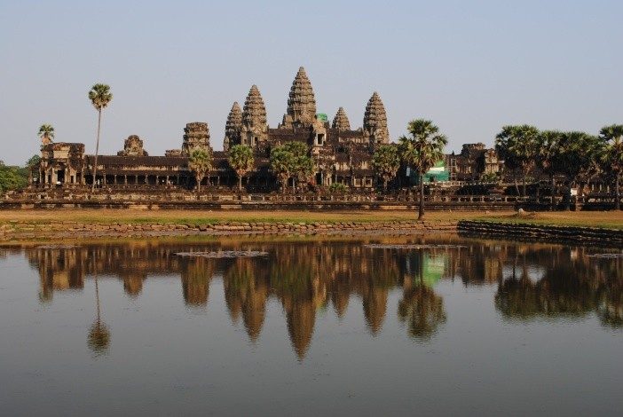 Храмовый комплекс Ангкор Ват в Камбодже