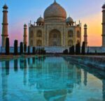 Тадж-Махал в Индии - самая узнаваемая достопримечательность