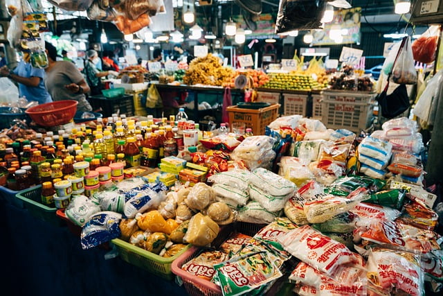 рынок таиланд фрукты